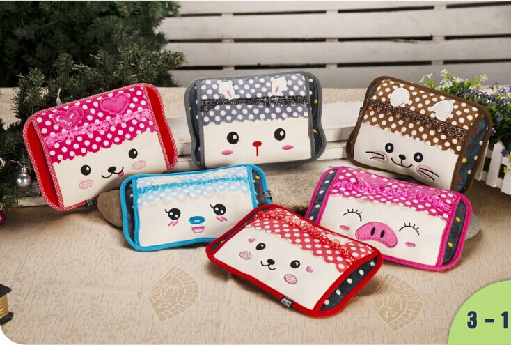 Cartoon Pattern Cheap Rechargeable Electric Hot Water Hand Warmer Bottle