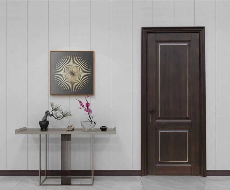 Factory WPC Doors Cheapest Door Bathroom Entry Wooden Room Single Door Designs