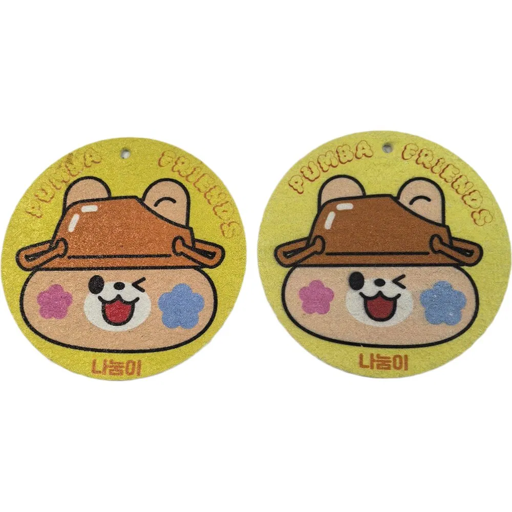 Fresh Printed Appearance Versatile Color Lint-Free Washable Cleaning Cloth Sponge Artigos Para O Lar