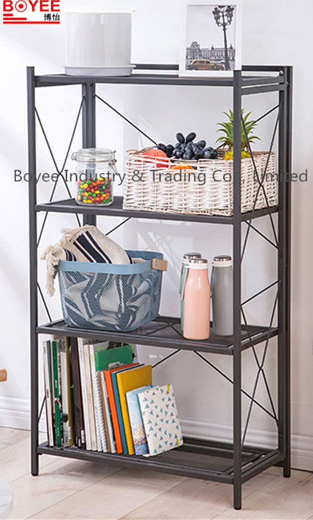 Iron Steel with Wood Board Wheel Tire Storage Rack