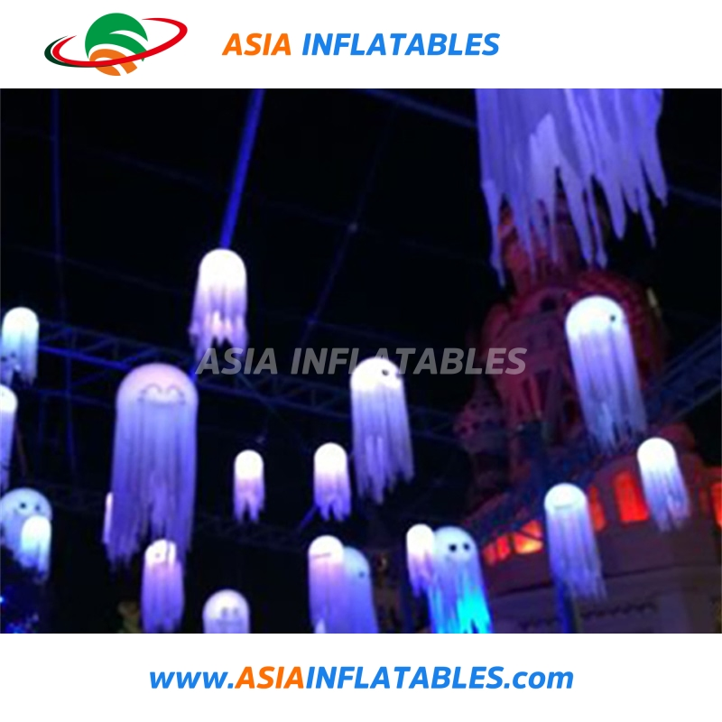 Hanging Inflatable Light Jellyfish for Wedding Decoration