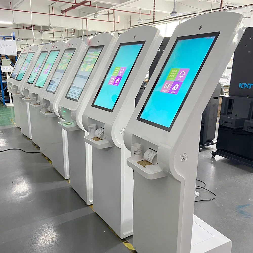 21.5 Inch Touch Screen Hotel Check in Kiosk Multi Language Support Kiosk