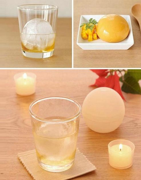 Whiskey Ice Ball Maker Silicone Ice Tray