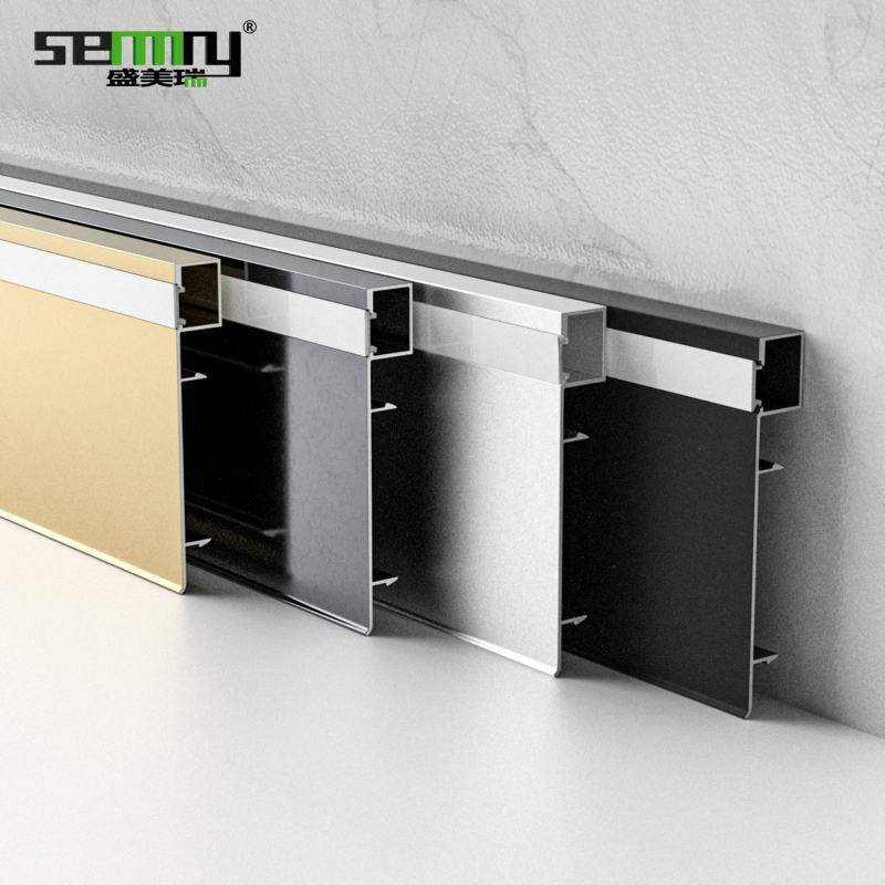 Wholesale Skirting Board with LED Building Material Skirting Line
