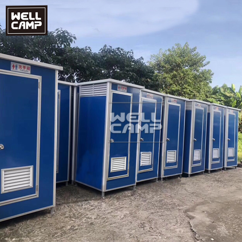Wellcamp Easy Isntall Waterproof Portable Toilet Container Toilet Ablution