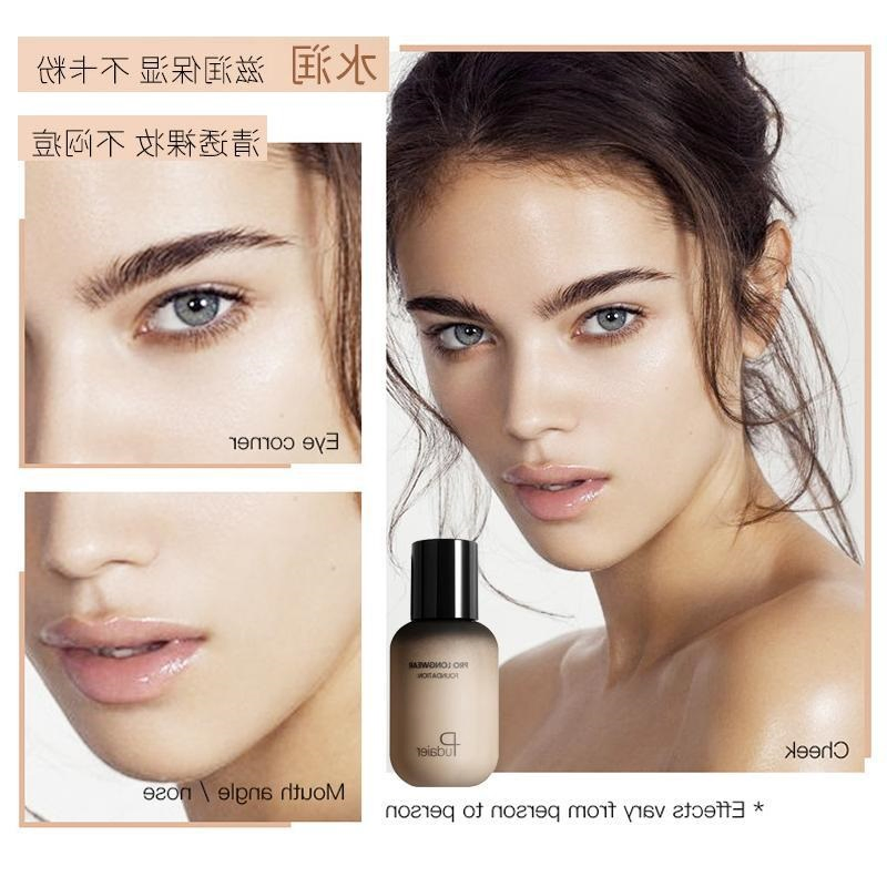 Yl02 Matte Dark Skin Liquid Foundation Wheat Color Bronzer European and American Makeup Tanning Liquid Foundation