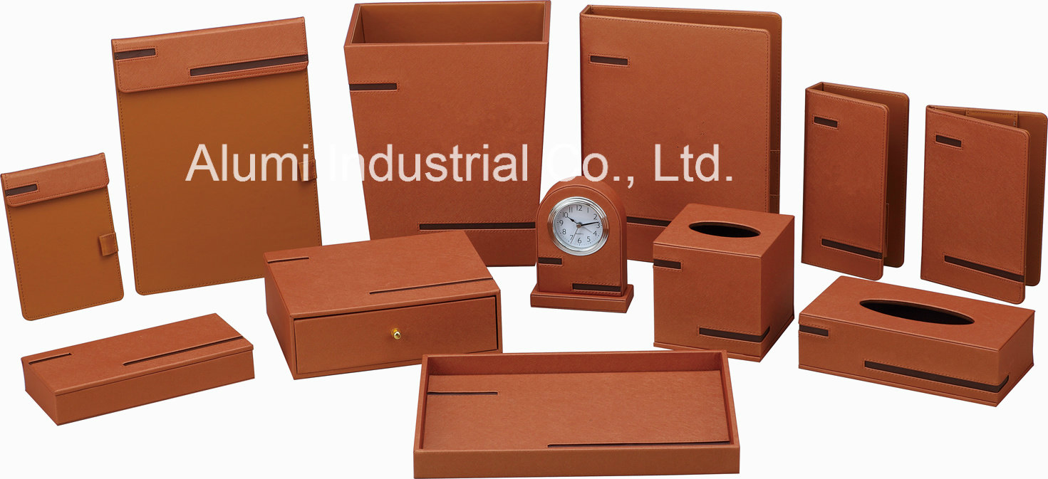 Hotel Ice Bucket with Luxury Leather