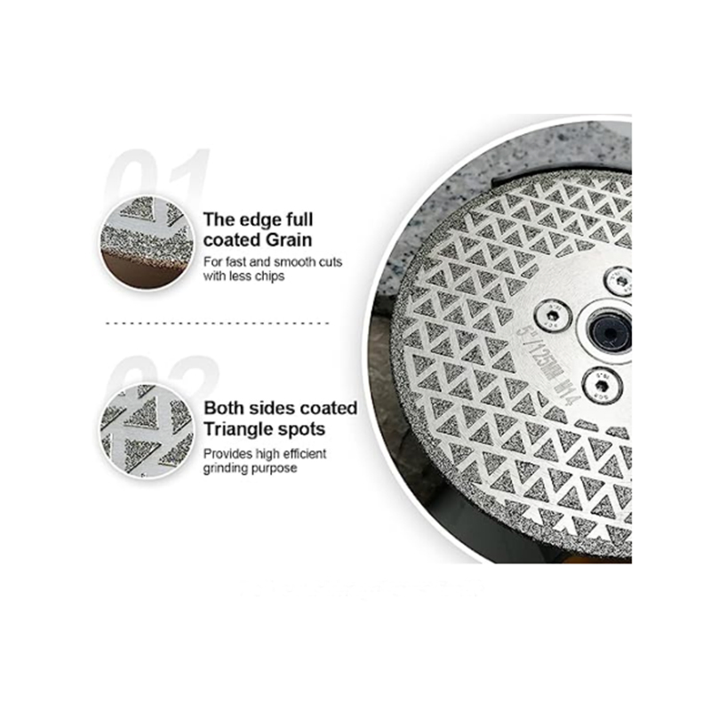 Алмазный шлифовальный диск для мрамора, 5''