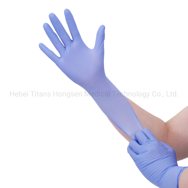 Disposable Manufacturer Powder Free Touch Screen Garden Nitrile Gloves for Industrial