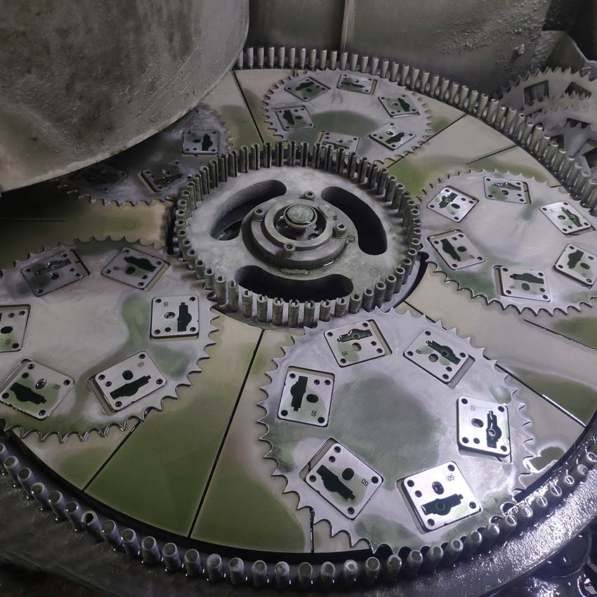 Керамическая CBN шлифовальная чашка 1000мм для легированной стали