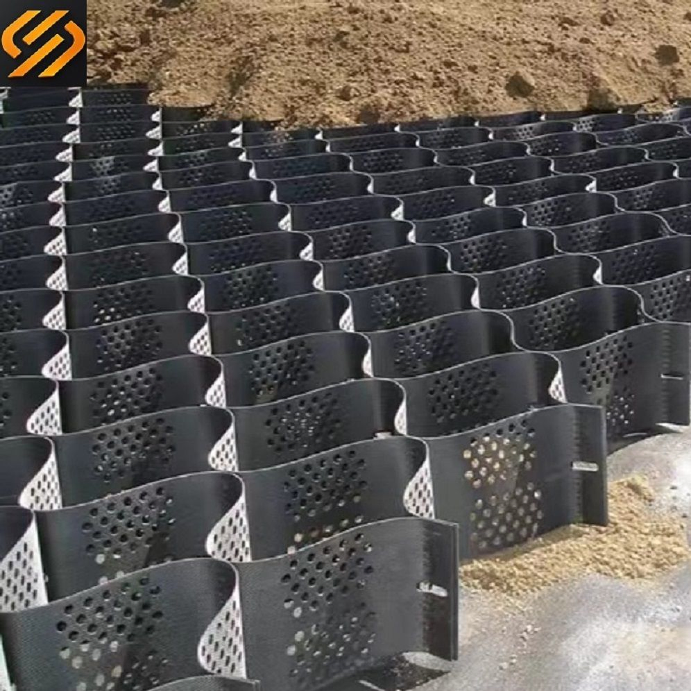 Honeycomb Grid Geoceldas Pavers HDPE Material Geocell Product Slope Protection Geocell