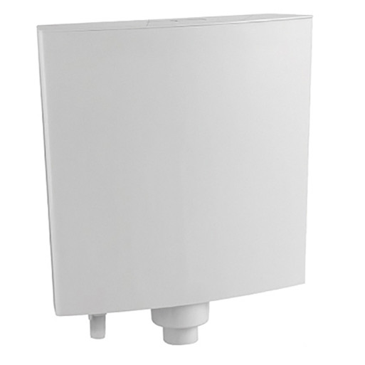 Cheap Wall Mounted Squatting Pan Toilet Tank PP Water Tank Dual Flush