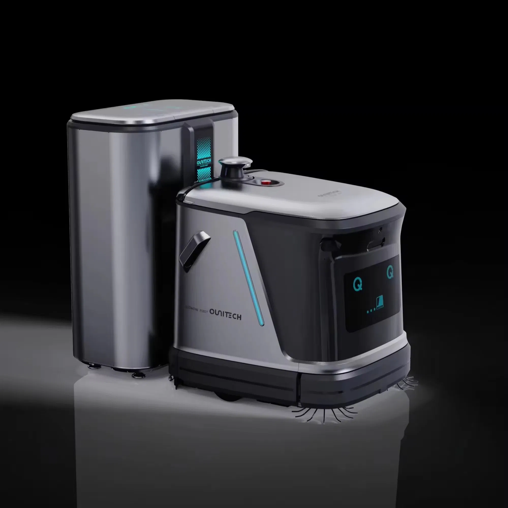 Intelligent Cleaning Robotic Sweeper Machine Unmanned Robot Floor Scrubber