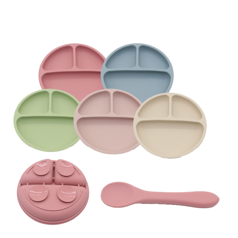 Seperated Silicone Suction Plate for Baby and Toldler