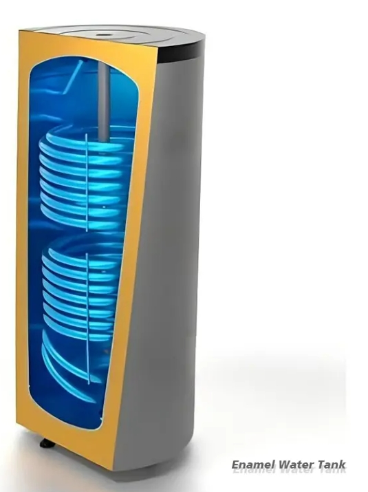 Эмалированный теплообменник для солнечного водонагревателя