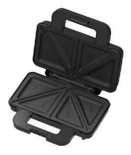 6 in 1 Deep Fill Sandwich Maker with Optinal Deep Non Stick Egg Waffle Donut Cartoons Cake Pop Plates