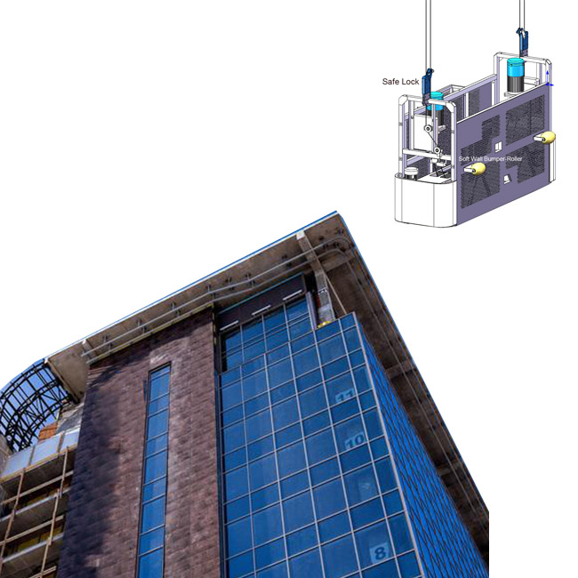 Zlp800 High-Rise Building Cleaning Suspended Platform