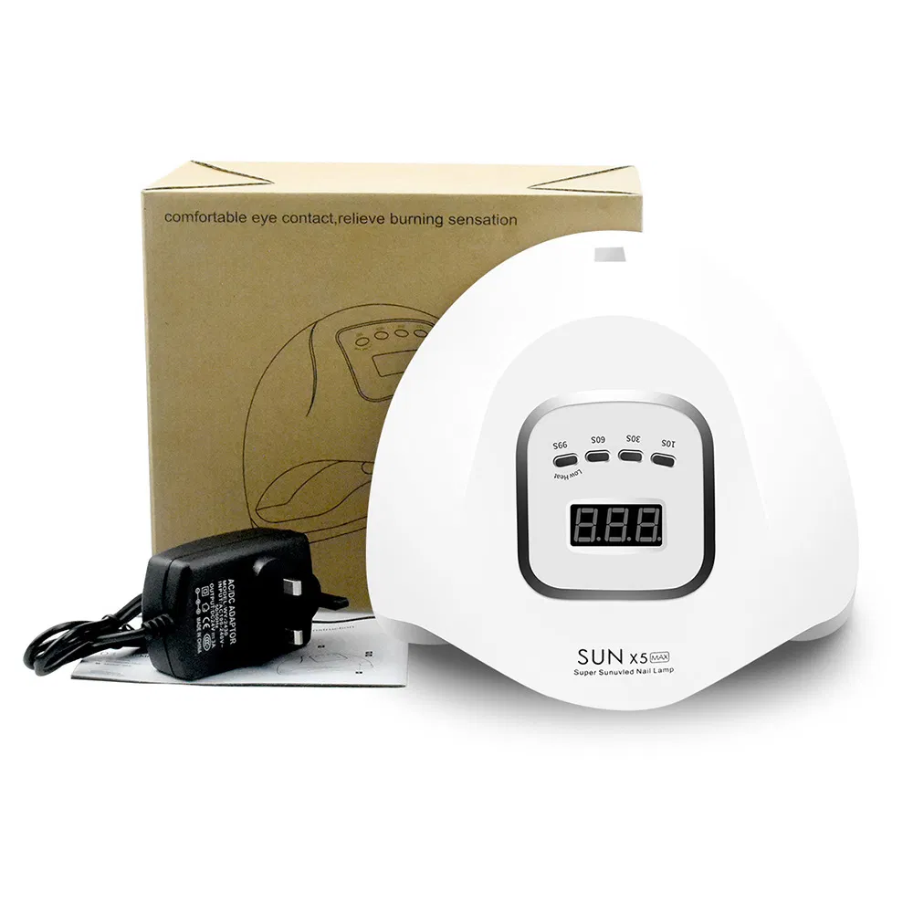 UV Nail Lamp Automatic Sensor LED Gel Polish Machine Nail Dryer with 3 Timer Settings