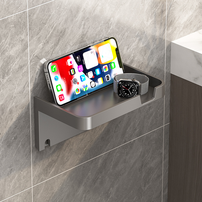 Plastic Tissue Box Wall Mounted Non Perforated Toilet Paper Box