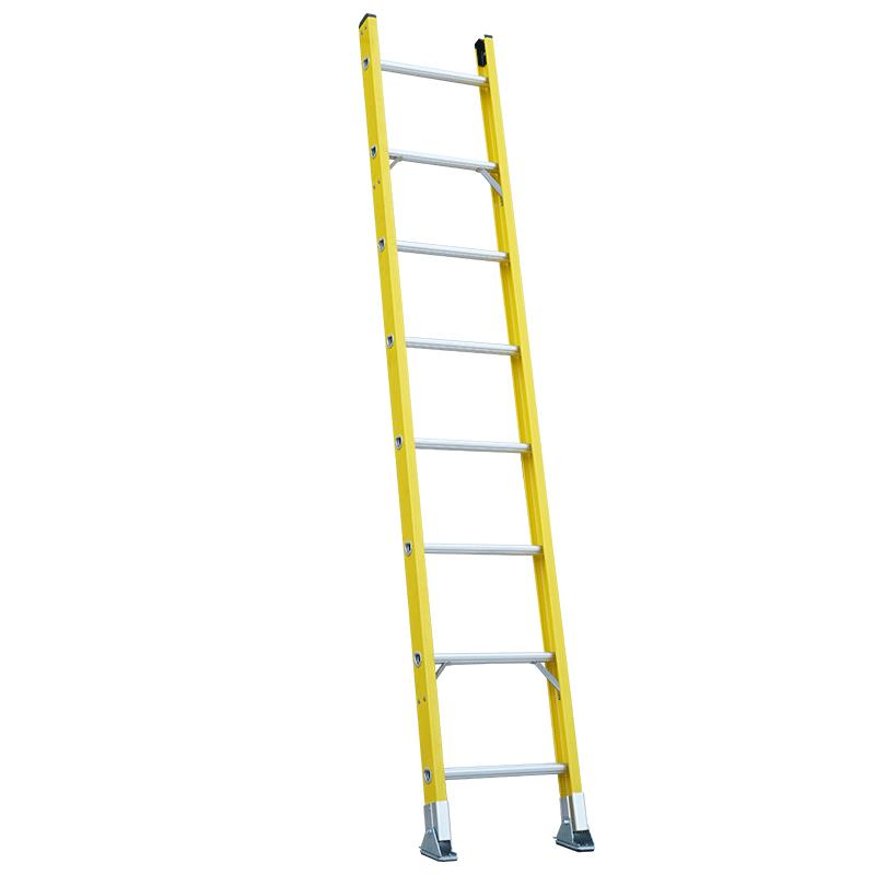 Type Ia FRP Fiber Glass Single Section Straight Ladder with Non-Conductive Fiberglass Rails