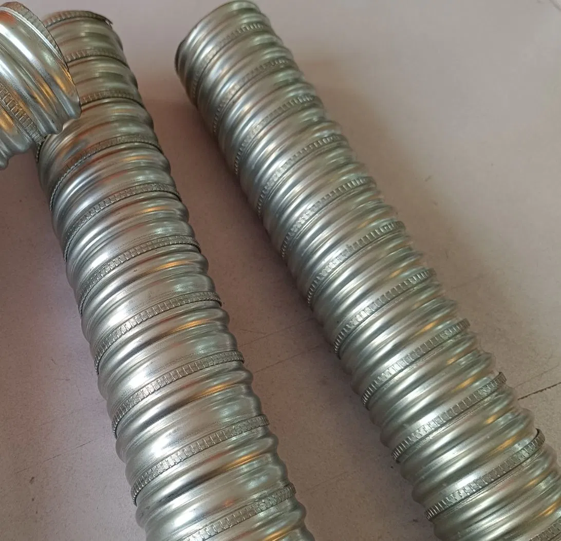 High Tension Corrugated Galvanized Metal Duct for Pre-Stressed Concrete Bridge