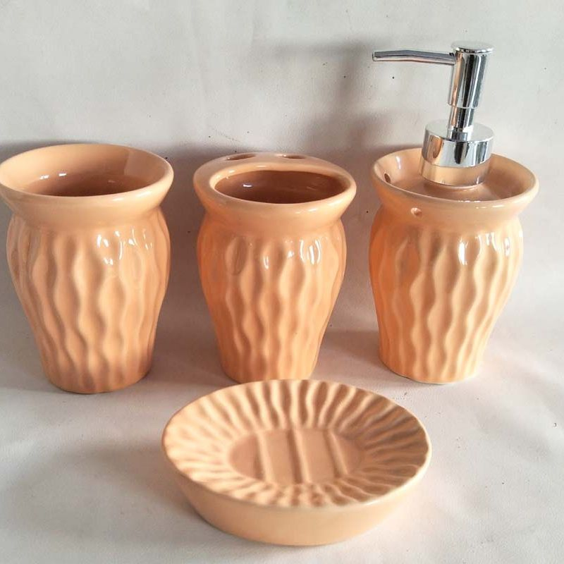 Luxurious Modern Bathroom Set with Elegant Accessories for Home