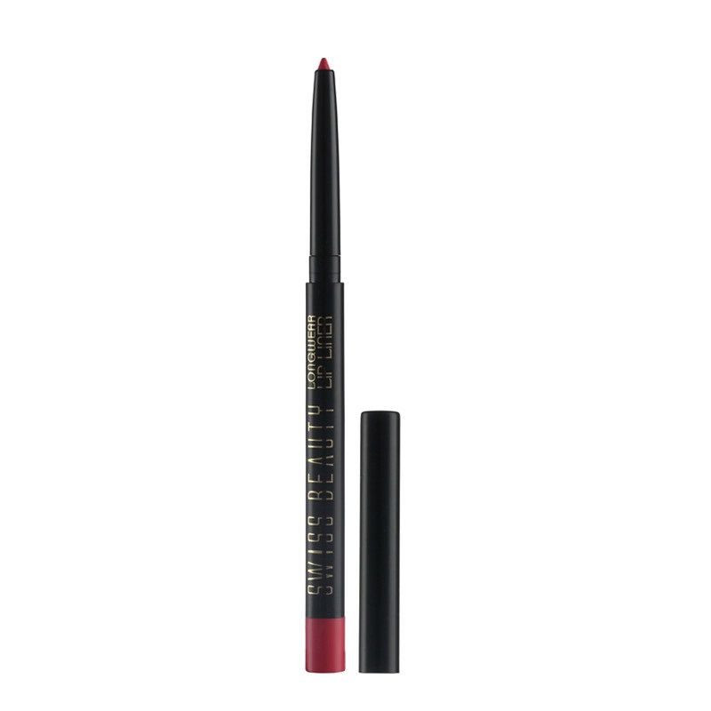 Automatic Rotary Lipliner with Waterproof Unique Colors