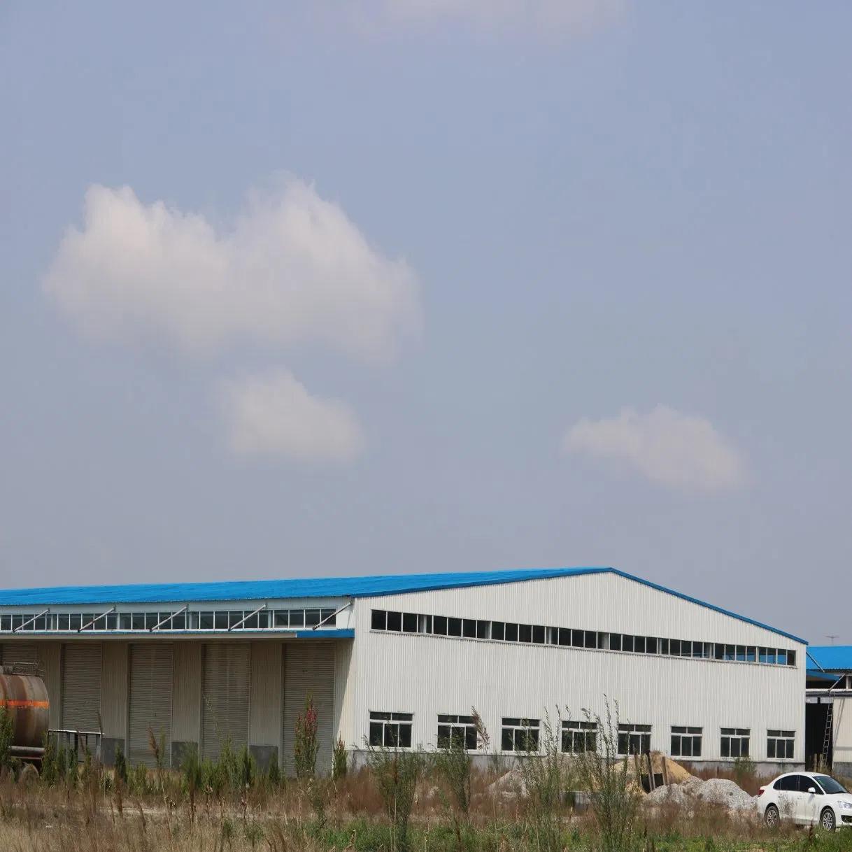 H Section Steel Column Beam Frame Metal Workshop Buildings for Sale