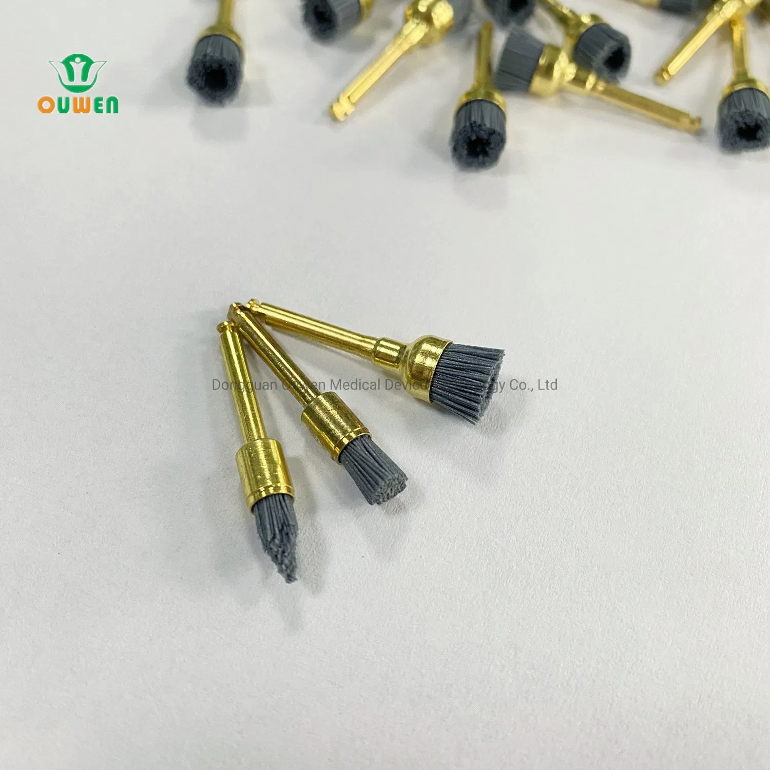 Dental Silicon Carbide Material Polishing Brush for Contra Angle Handpiece