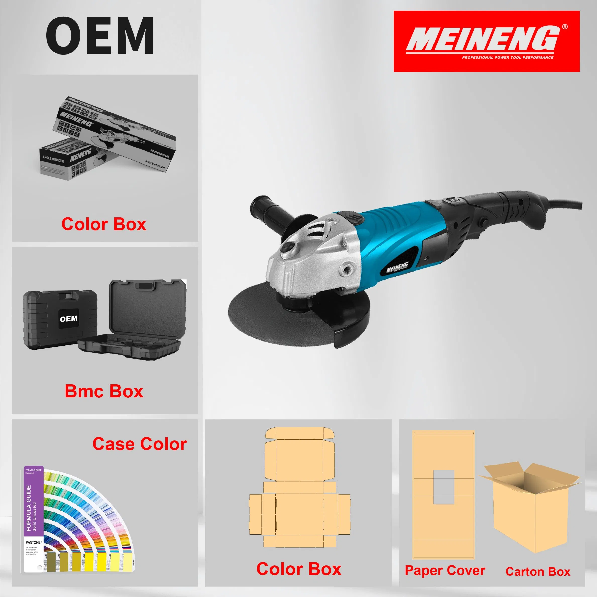 Versatile 180A Angle Grinder Ideal for Metal and Stone Work