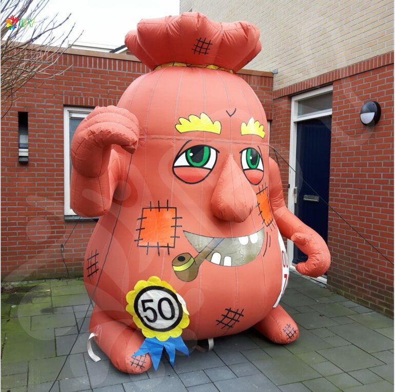 Holland Inflatable Old Bag Cartoon for Advertising