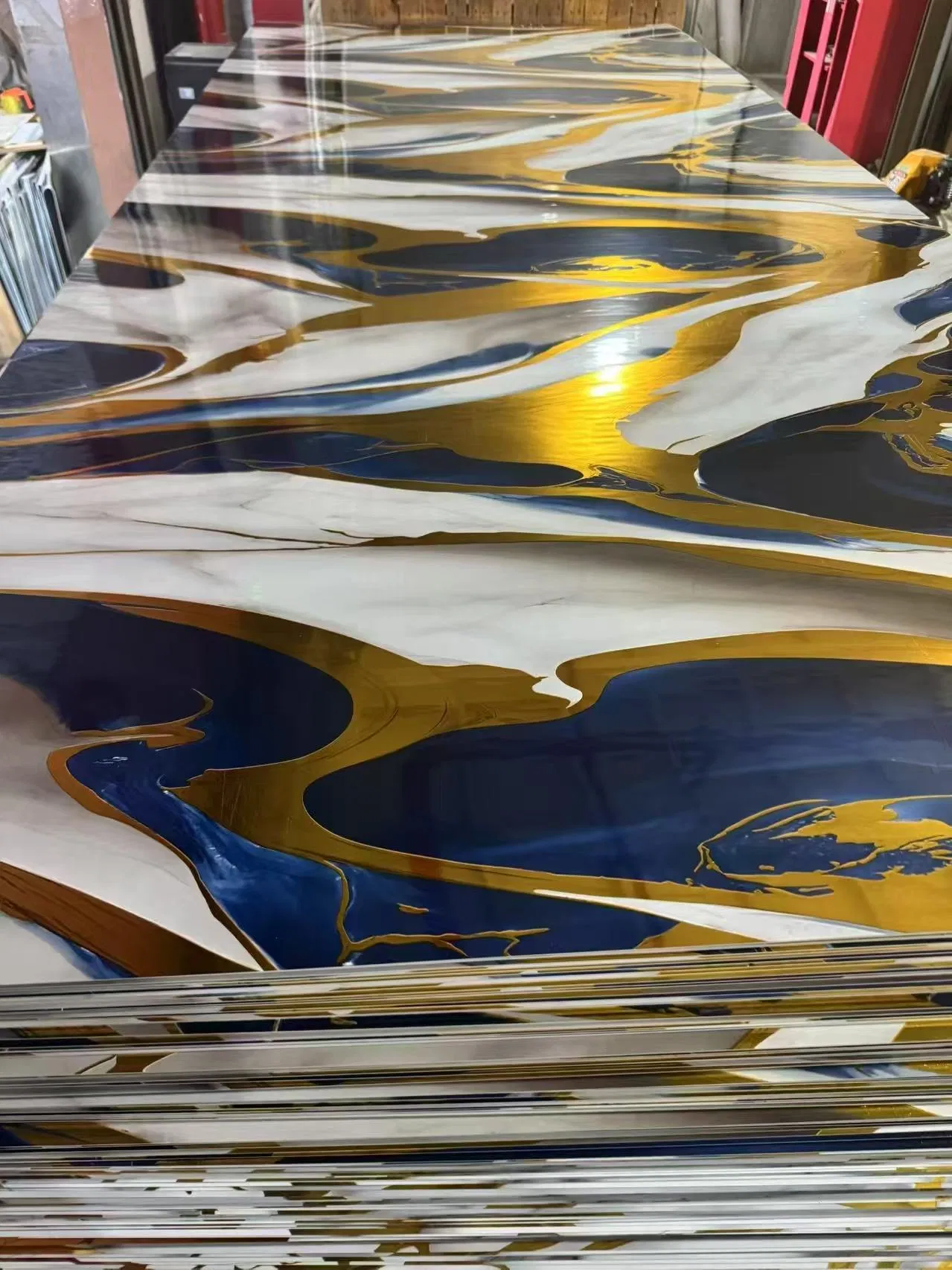 Самоклеящиеся обои ПВХ под мрамор для стен