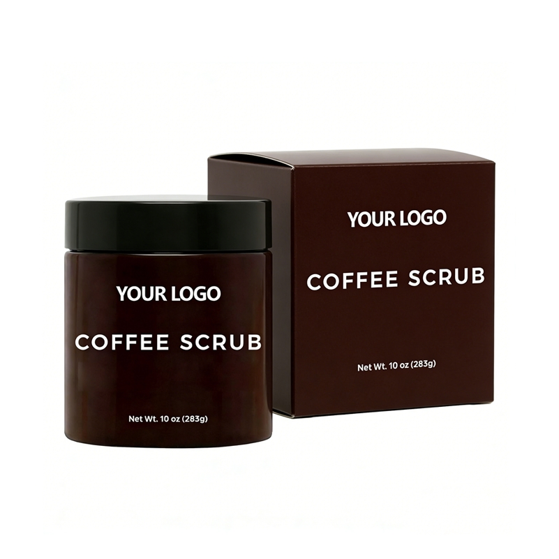 Ls165 Coffee Body Scrub OEM: Moisturizing Exfoliant for Face, Body, Hands, Feet