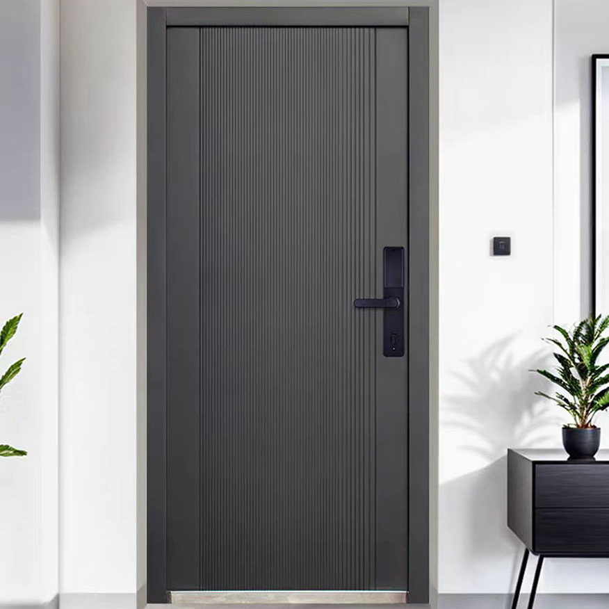 Shanghai Fire Rated Steel Doors Sn600: Commercial Double Design