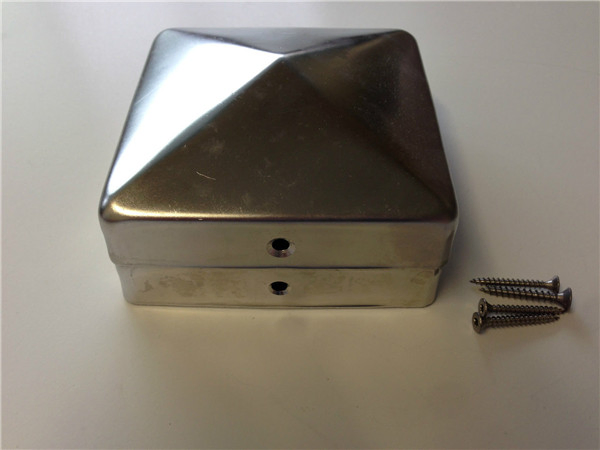 30X30mm Factory Wholesale High Quality Metal Fence Cap