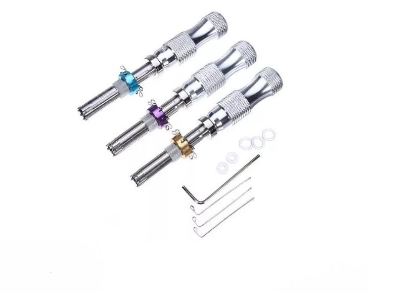 Tubular 7 Pins Lock Pick Tool Locksmith Tool Lock Pick Set (YH9127)