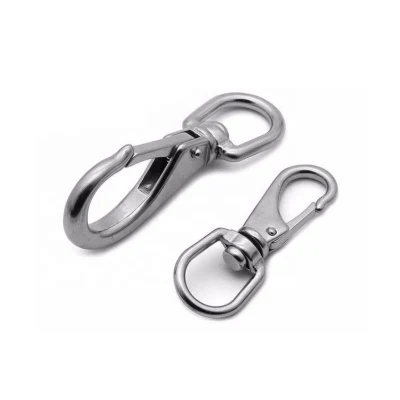Stainless Steel Accessories Casting Rigging Hook for Swivel Round Eye Bolt Snap Marine