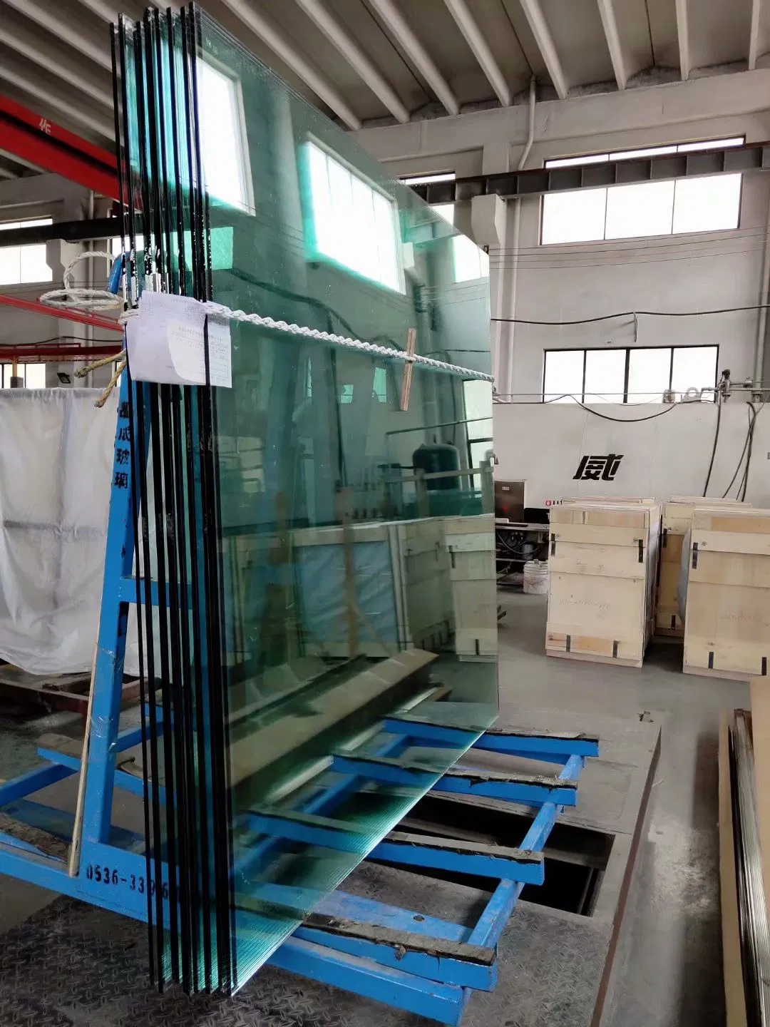 Color Grey Series Blue Series Low E Glass with Good Thermal Insulation Performance
