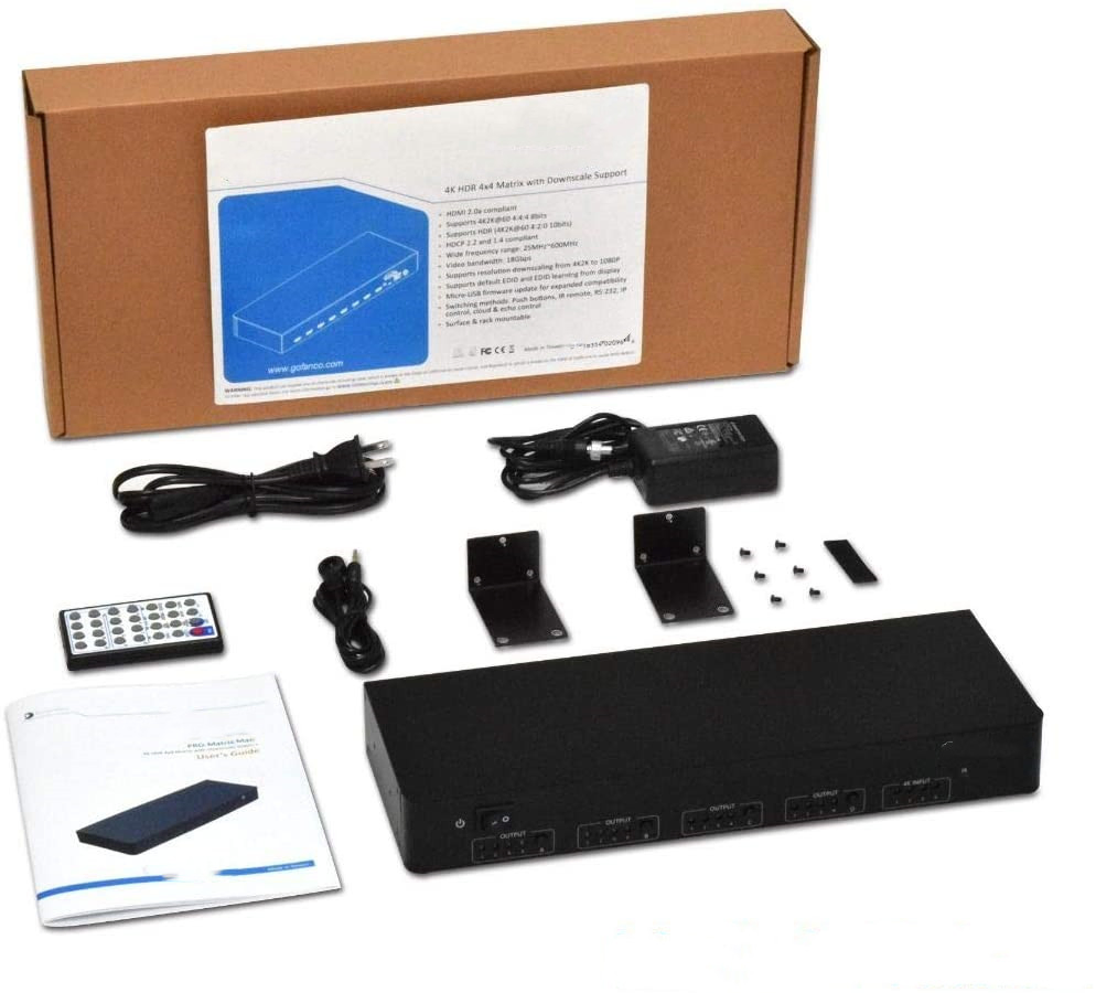Коммутатор HDMI 8x8 Matrix Switch 2.0 HDR