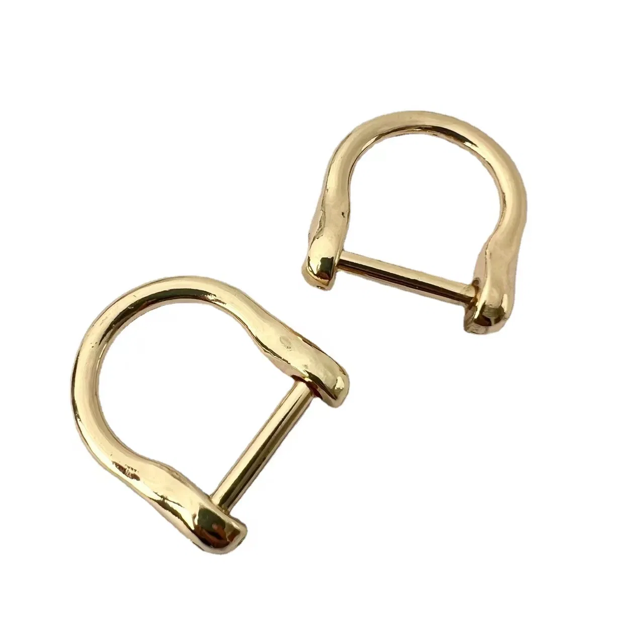 Detachable Screw D Buckle Horseshoe Buckle