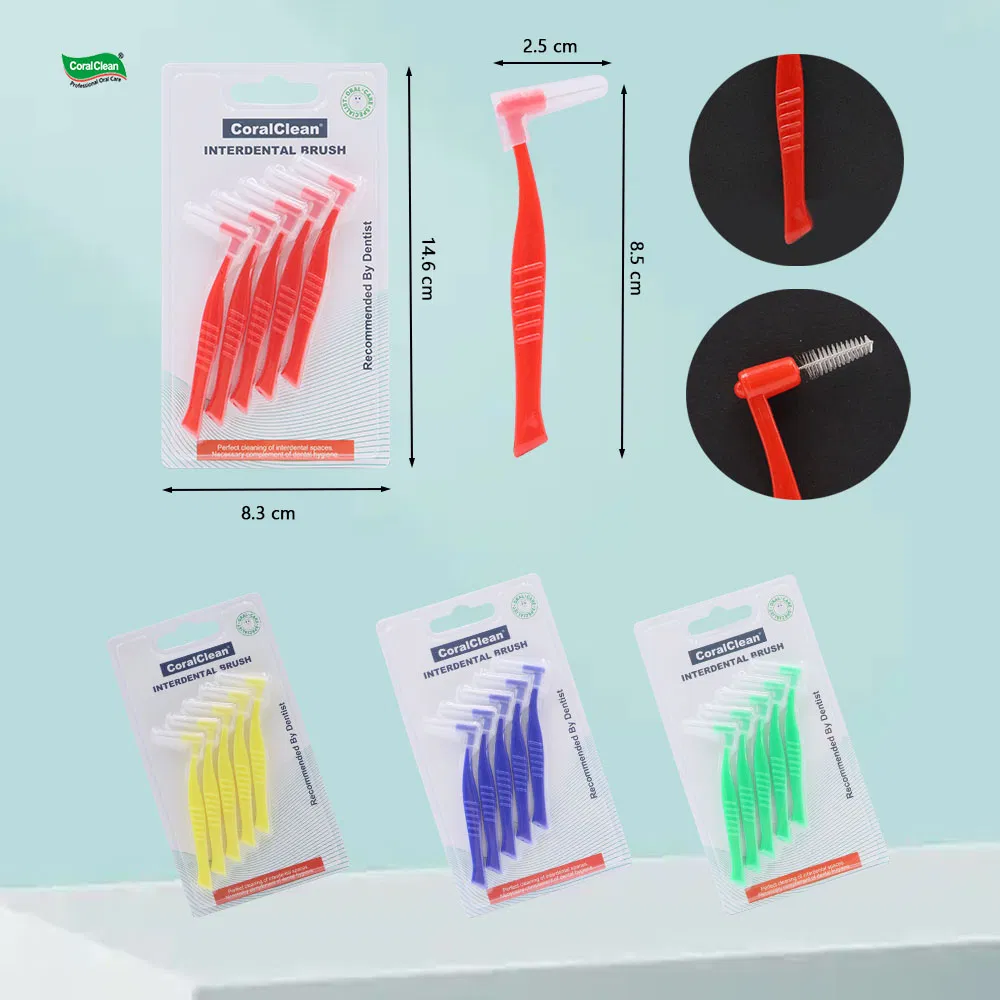 Disposable Inter Dental Brush Orthodontic Clean Interdent Brush Interdental Interproximal Brushes