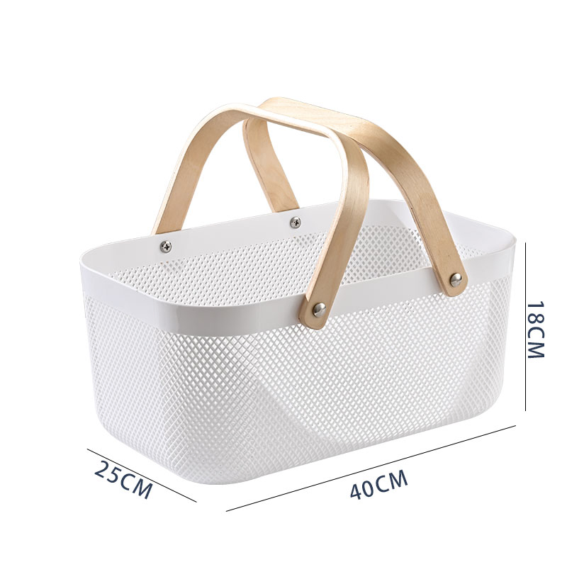 Hot Sale Big Size Fruit and Vegetable Plastic Storage Basket