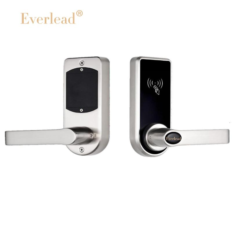 Easy-to-Replace Lock Electronic Smart Lock Cerradura Serrure Smart Card Door Lock RFID Card Key Unlock for Hotel