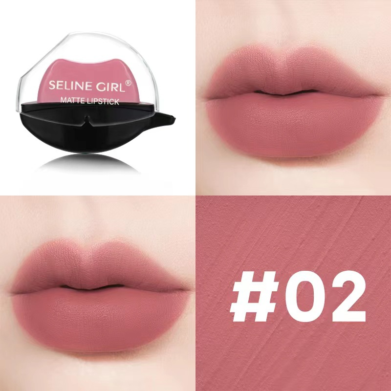 Seline Girl 9.8g Easy Apply Last Long Lazy Matte Lipstick