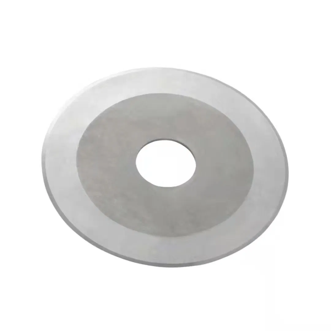 Original Factory Tungsten Carbide Round Knife Blade of Lithium Battery Diaphragm Cemented Carbide Slitter Blade