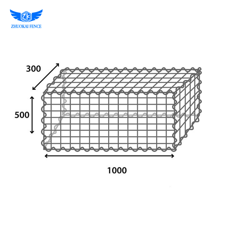 Competitive Price Welded Wire Mesh Gabion Basket for Sale Garden Gabion