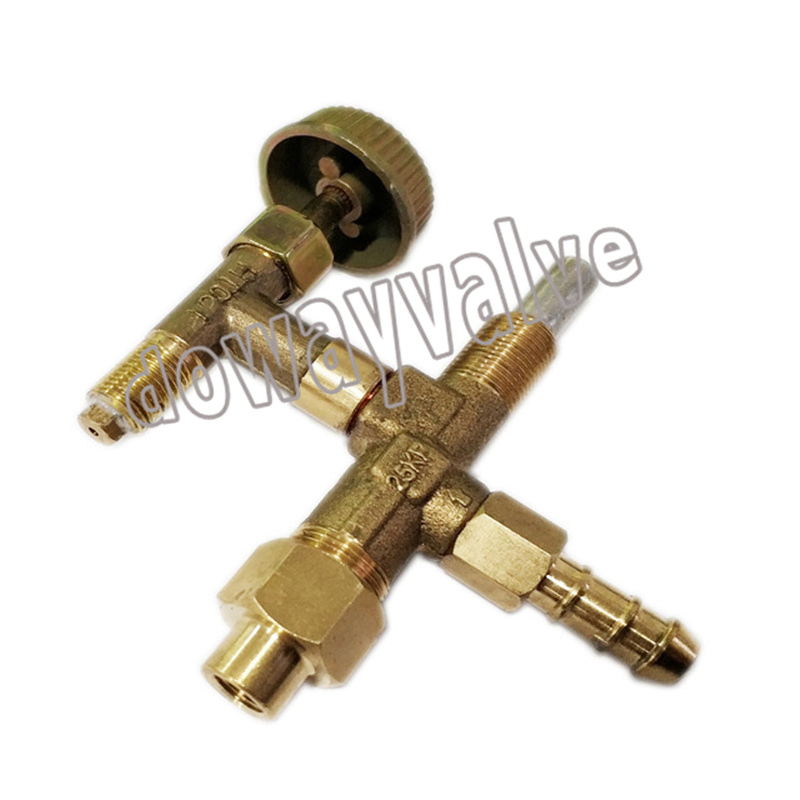 OEM Gas Cooker Stove Spare Parts Brass Valve High Quality Gas Control Valve