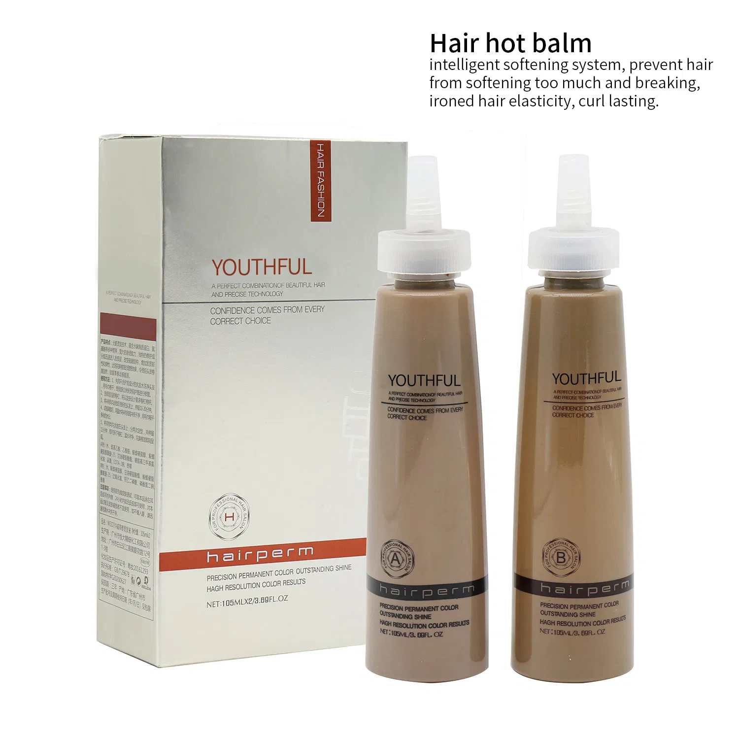 Natural Herbal professional Salon Rebonding Lightness Perm Lotion Hair Curling Cream