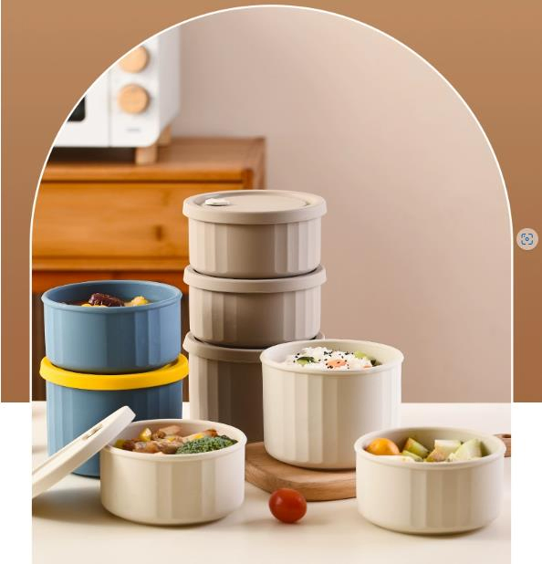 Non Leakage Silicone Lunch Box Food Container