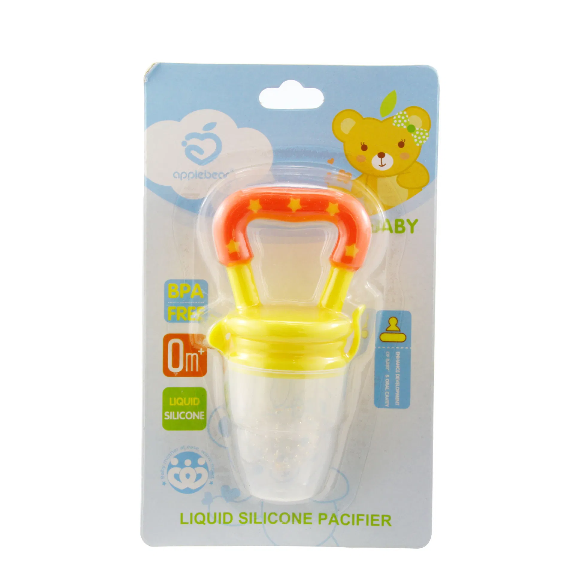 Factory Wholesale Children Fruit and Vegetable Feeding Aids Safe Infant Silicone Teether